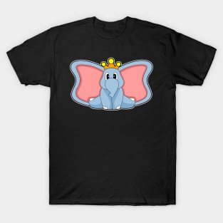 Elephant King Crown T-Shirt